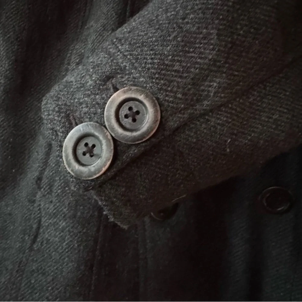 I. Spiewak & Sons Peacoat Wool Grey Thinsulate Men's Size Large Stadium
